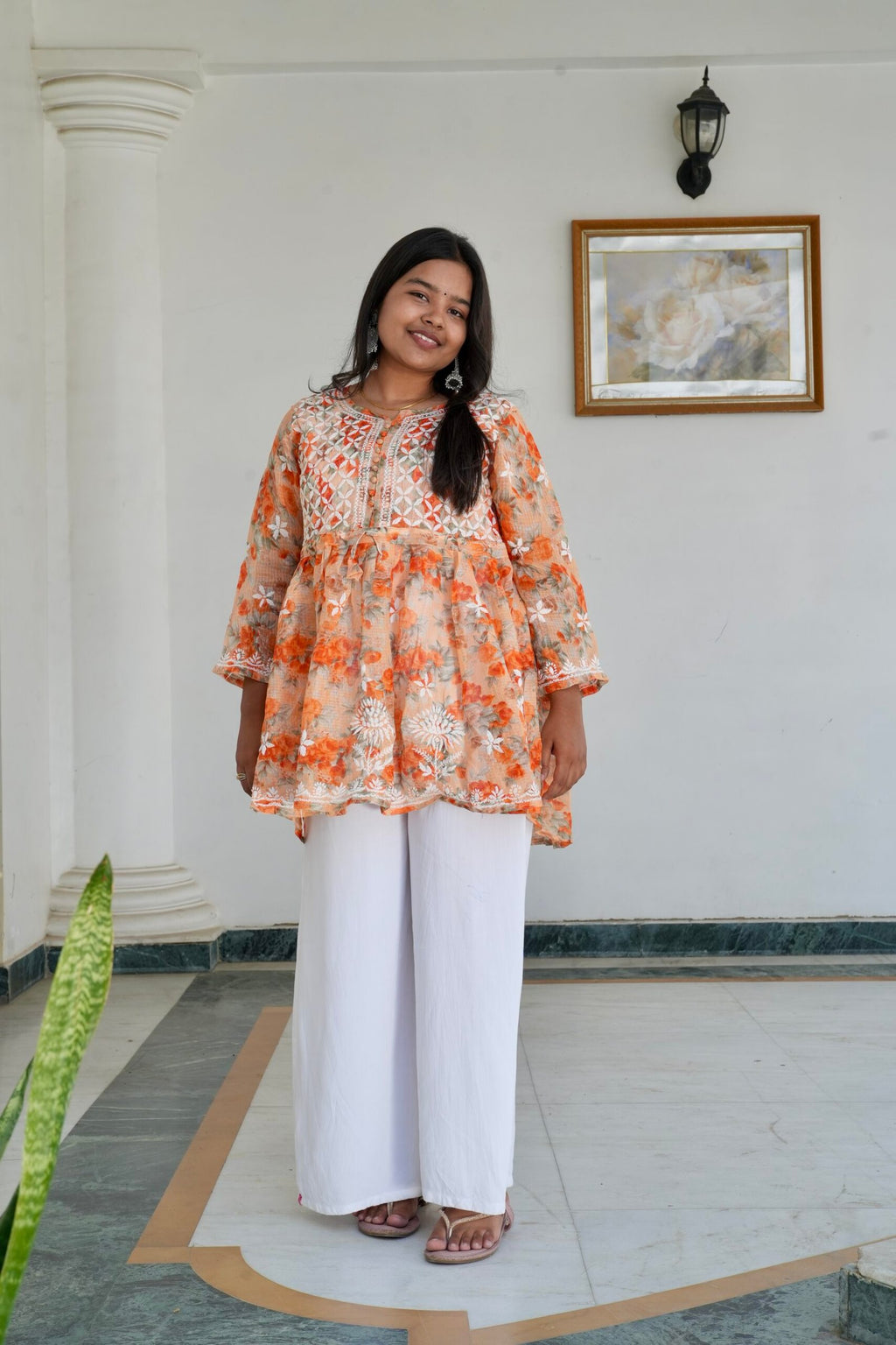 Anarkali short top