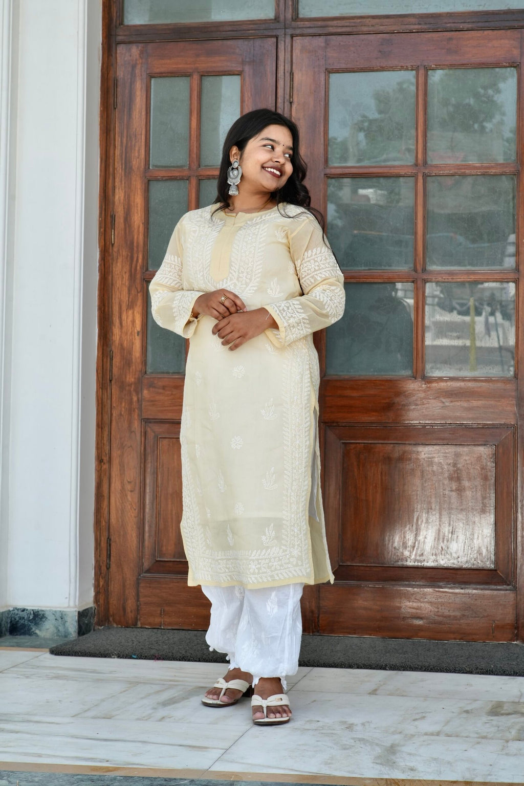 Nazakat fully embroidered kurta