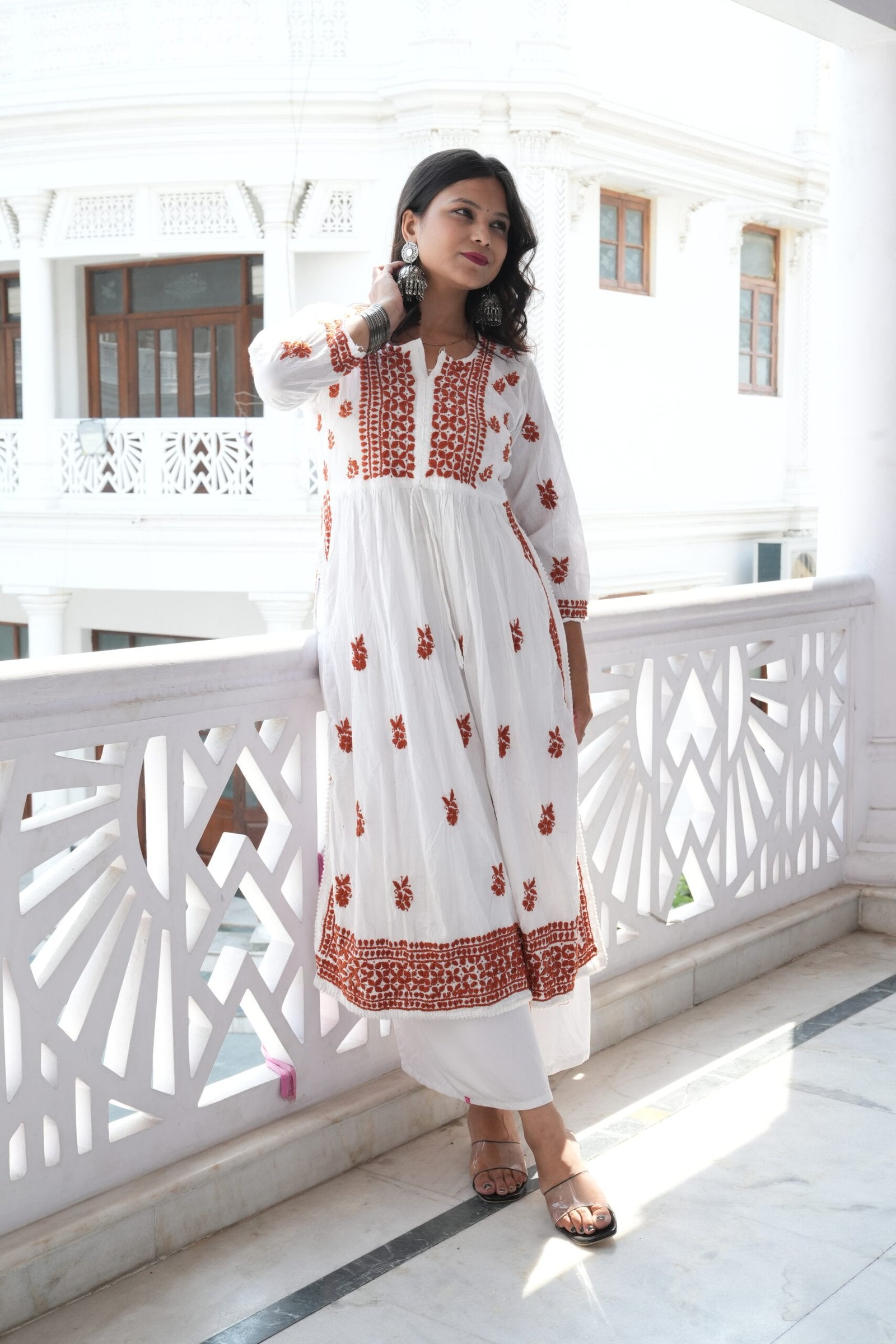 Nazakat long anarkali kurti