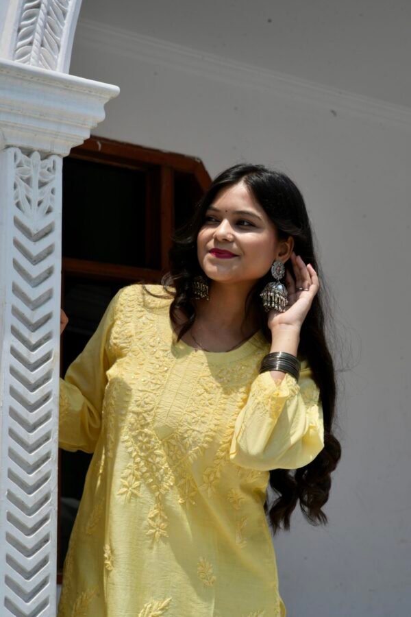 “Rozana” straight fit kurti - Image 2