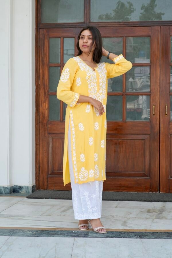 “Nazakat” straight fit kurti - Image 2