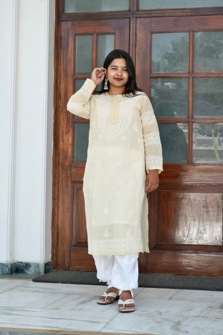 Nazakat fully embroidered kurta