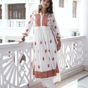Nazakat long anarkali kurti