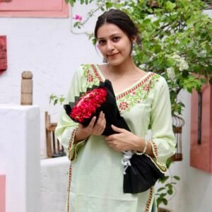 Mahira short chikankari kurti